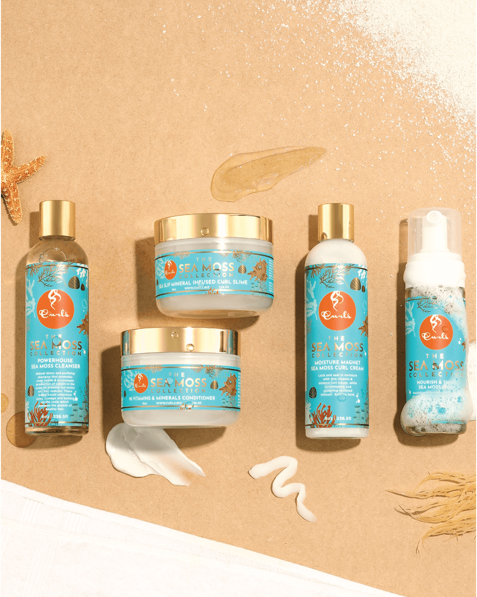 Sea Moss Hair Products for Natural Hair Growth by CURLS