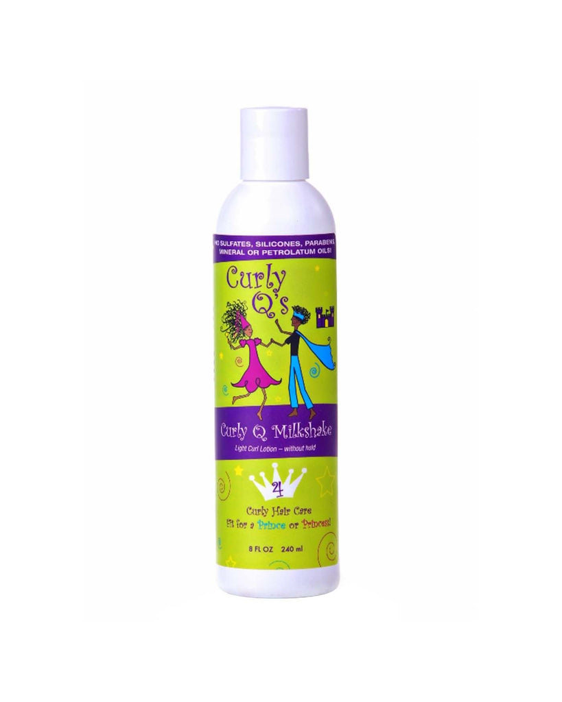 Curly Q's Kids Milkshake for Fine Hair - Curl Styling Lotion | Curls