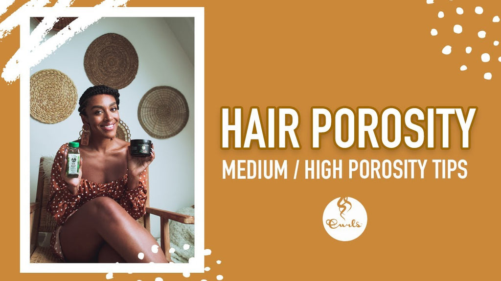 Medium and High Porosity Hair Tips with CURLS and @curlbellaa