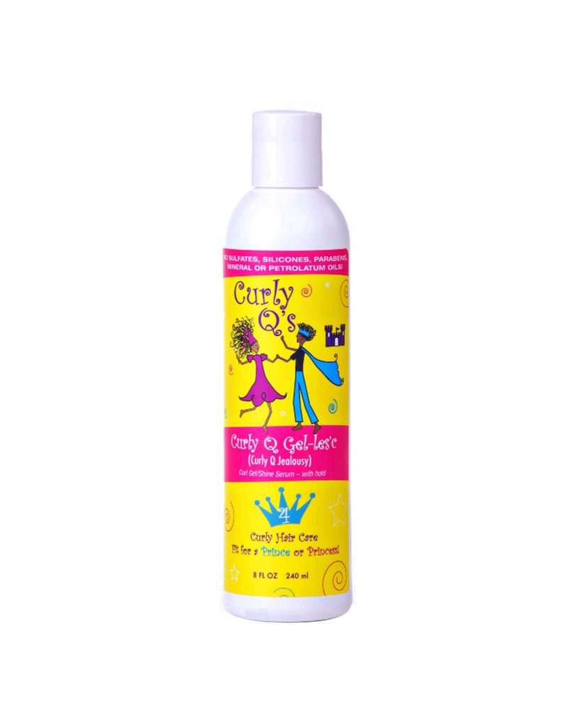 Curly Q's Kids Gel-les-c Curl Jelly - Silicone Free Curl Gel | Curls