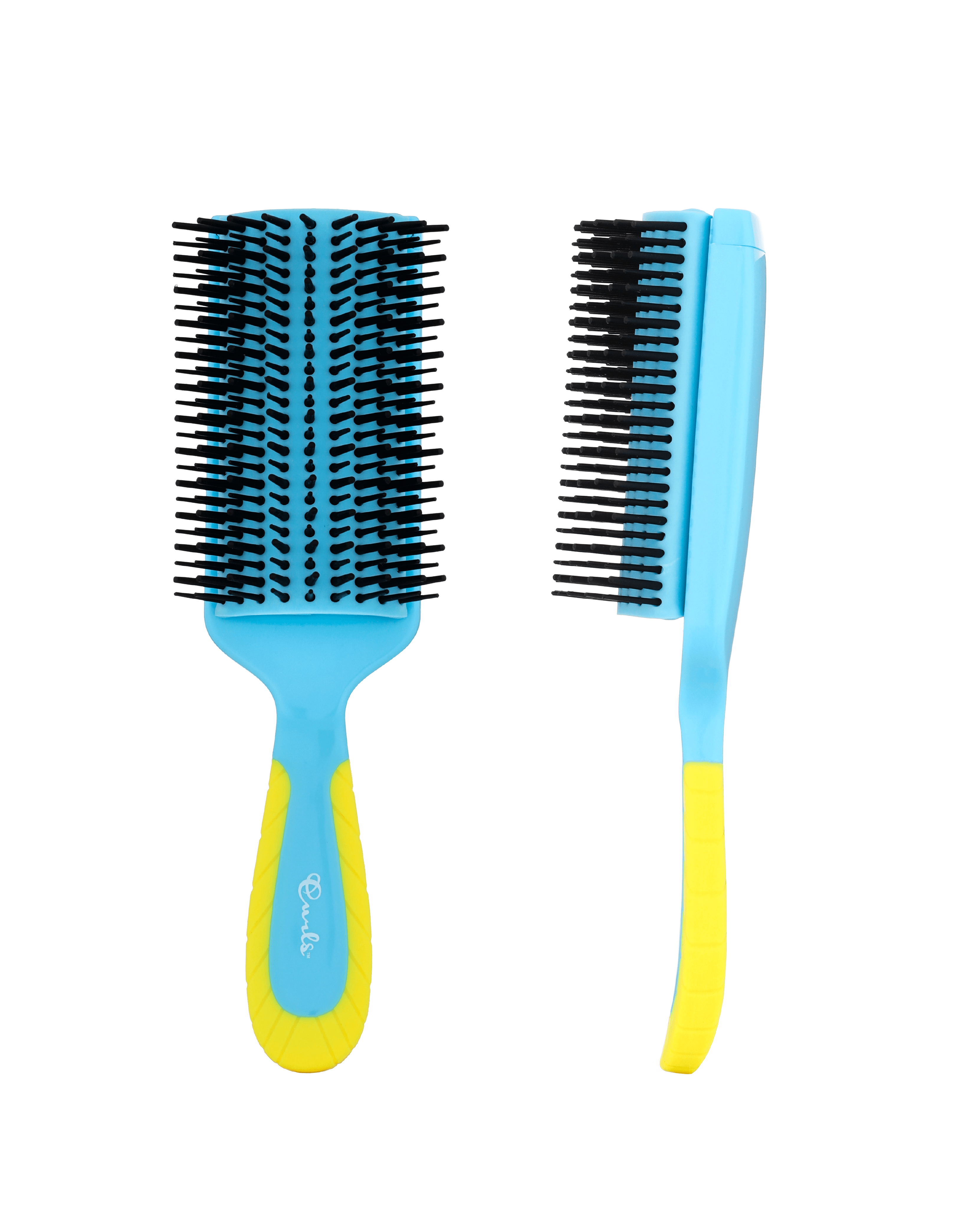 Curling brush sales for fine hair
