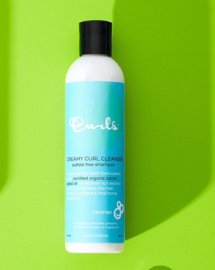Creamy Curl Cleanser | Sulfate Free | Carrot Seed Oil | CURLS