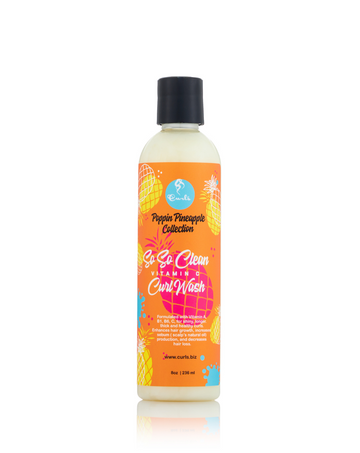 Moisturizing Curl Shampoo - So So Clean Vitamin C Curl Wash | CURLS