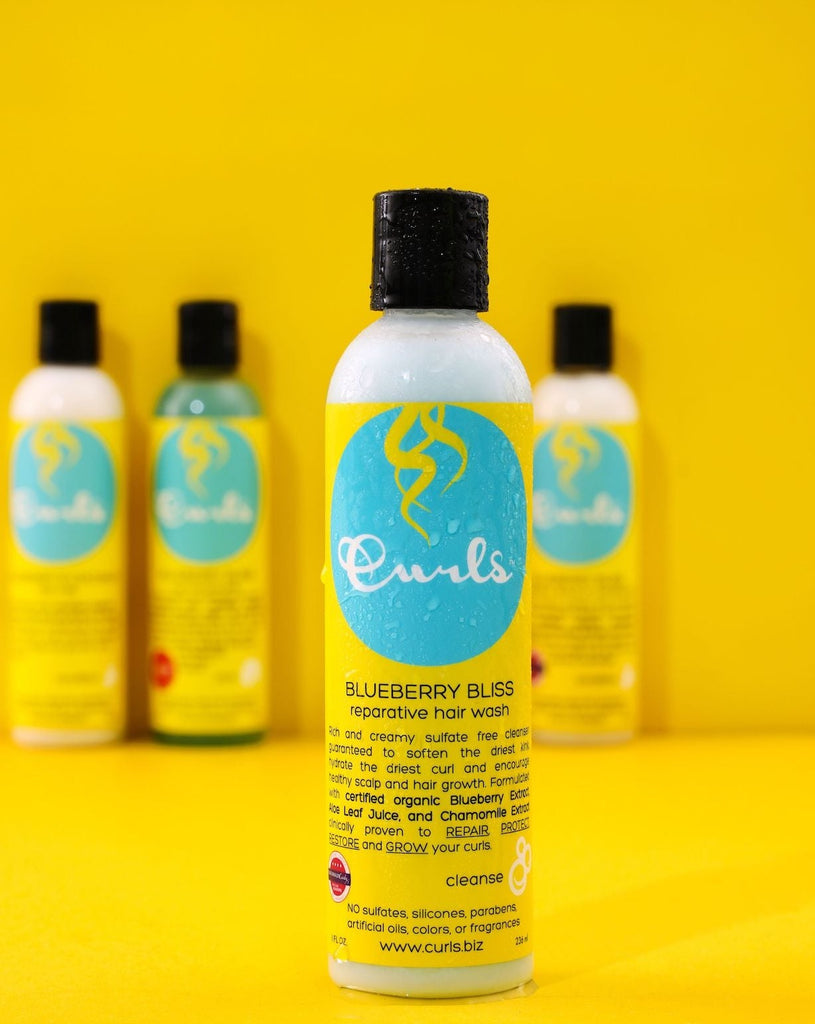 Blueberry Bliss Reparative Hair Wash & Cleanser | CURLS